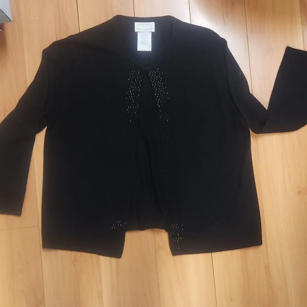 Sequin cropped sweater - Picture 4 of 4